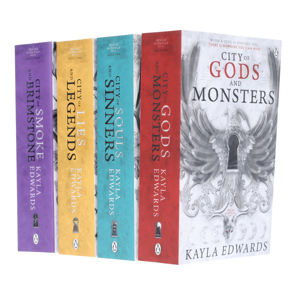 book of monsters and demons House of Devils Series by Kayla Edwards 4 Books Collection Set