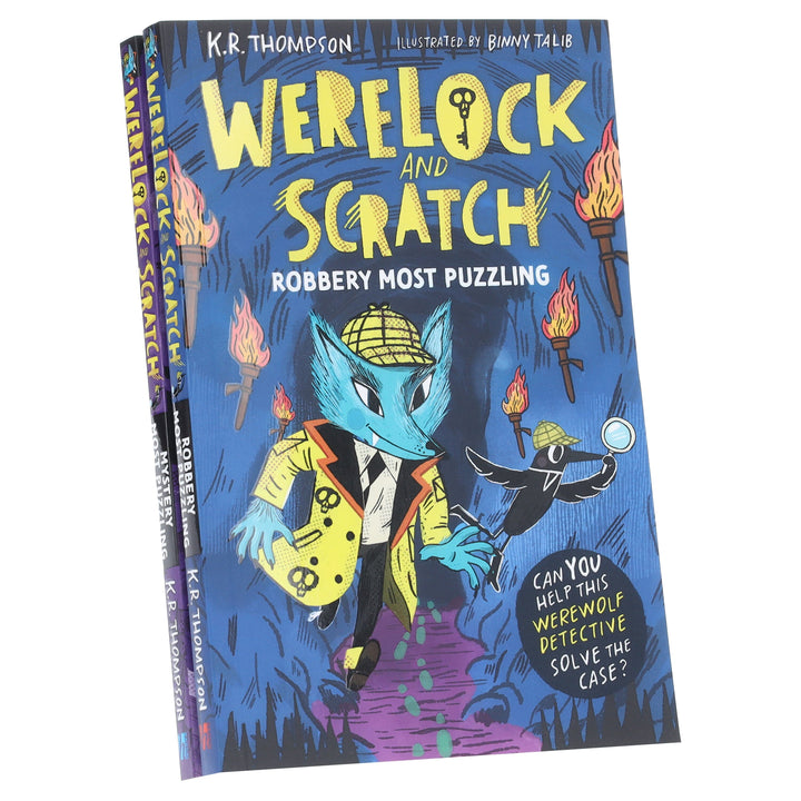 Werelock and Scratch Series by K.R. Thompson Illustrated 2 Books Collection Set - Ages 7+ - Paperback