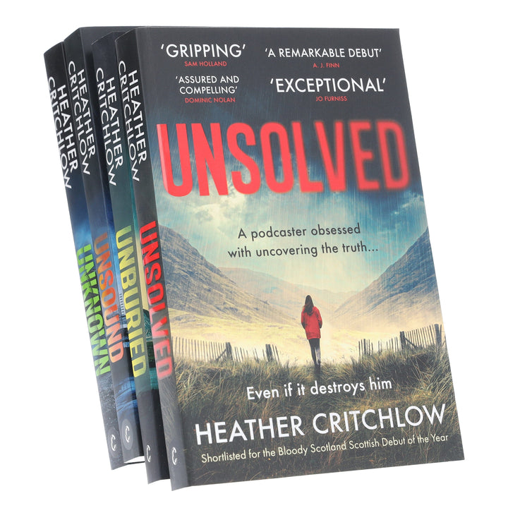 The Cal Lovett Files Series by Heather Critchlow 4 Books Collection Set - Fiction - Paperback
