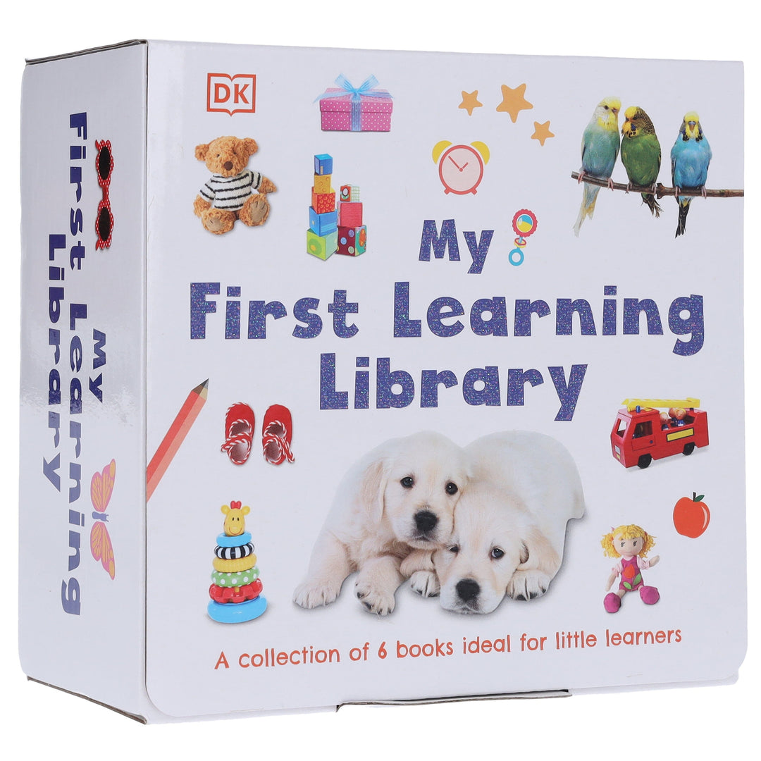 DK: My First Learning Library 6 Books Collection Box Set - Ages 0-5 - Board Book