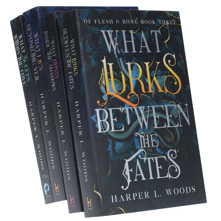 Of Flesh & Bone Series By Harper L. Woods 4 Books Collection Set - Fiction - Paperback