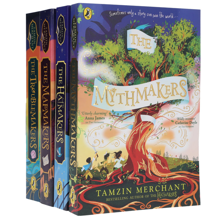 The Hatmakers Series by Tamzin Merchant 4 Books Collection Set - Ages 8-13 - Paperback