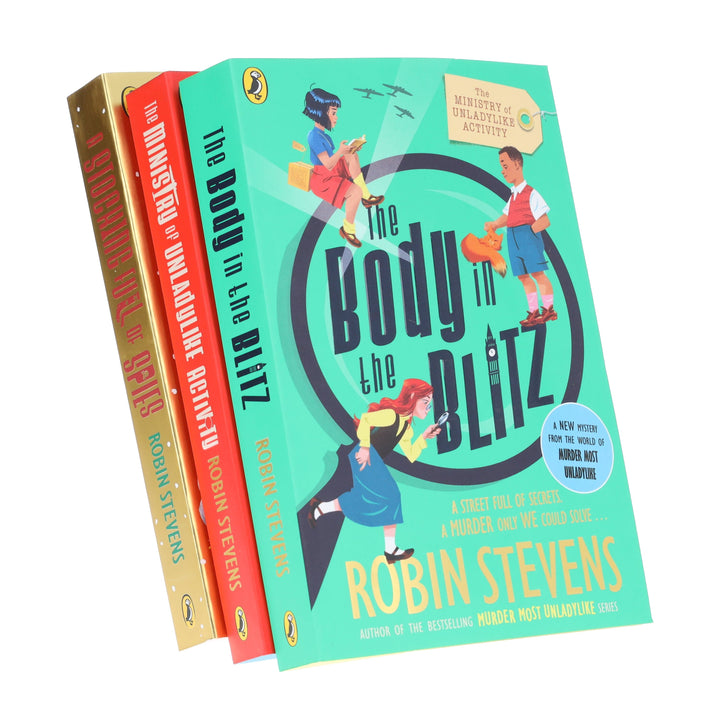 The Ministry of Unladylike Activity by Robin Stevens 3 Books Collection Set - Ages 8-13 - Paperback