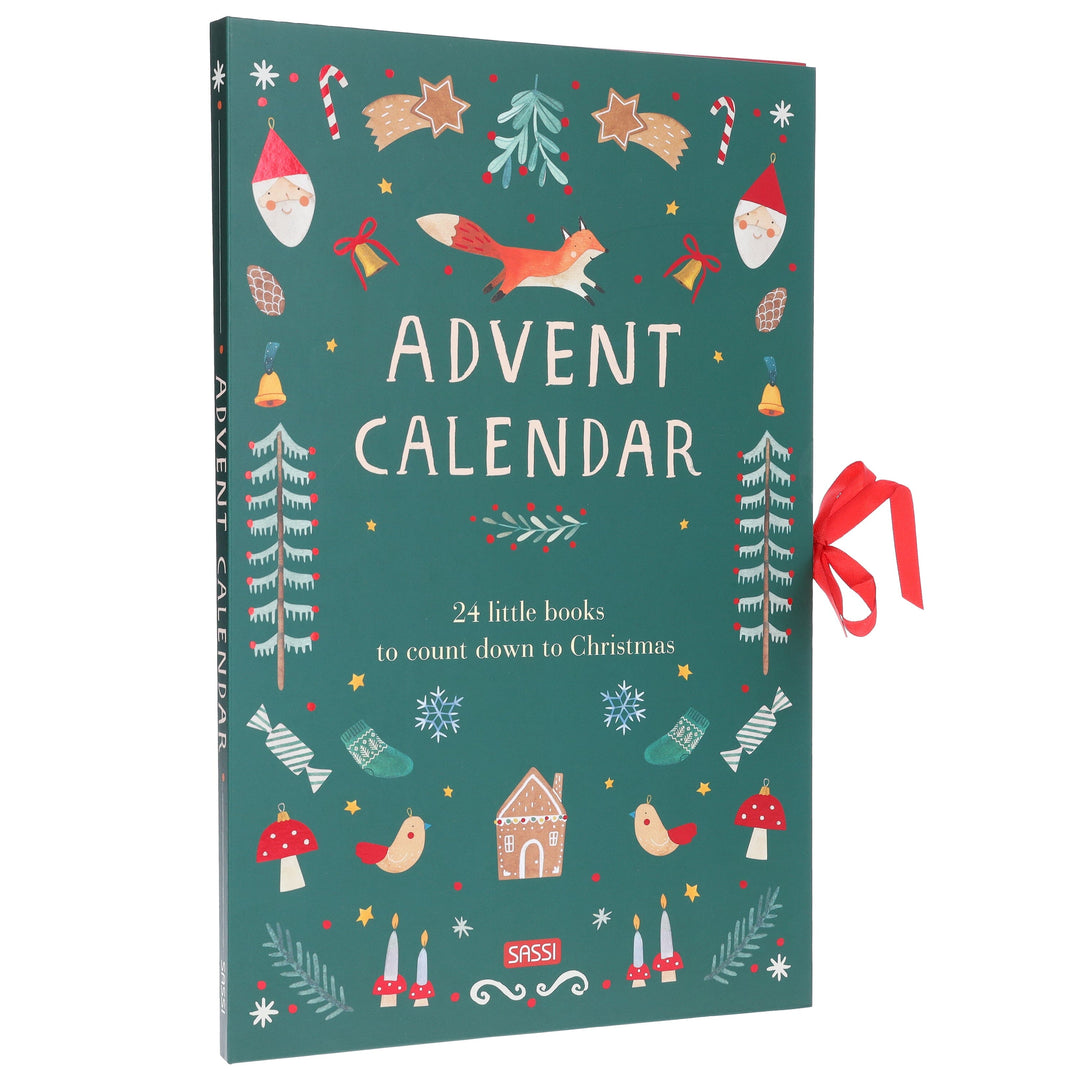 Advent Calendar by Alice Pasinetti 24 Little Books to Count down to Christmas - Ages 3+ - Hardback