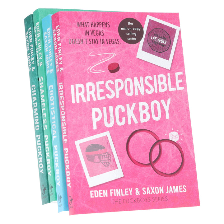 The Puckboys Series by Saxon James & Eden Finley 4 Books Collection Set - Fiction - Paperback