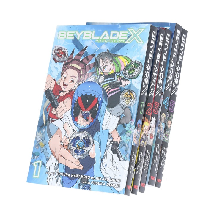 Beyblade X Series (Vol:1-5) by Homura Kawamoto & Hikaru Muno 5 Books Collection Set - Manga - Paperback