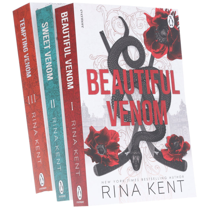 Vipers Series by Rina Kent 3 Books Collection Set - Dark Romance Fiction - Paperback