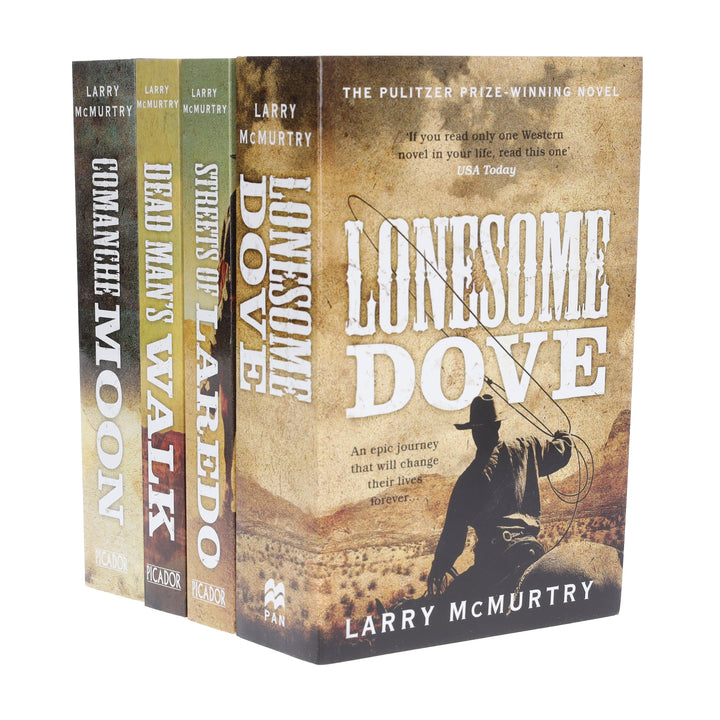 Lonesome Dove Series By Larry McMurtry 4 Books Collection - Fiction - Paperback