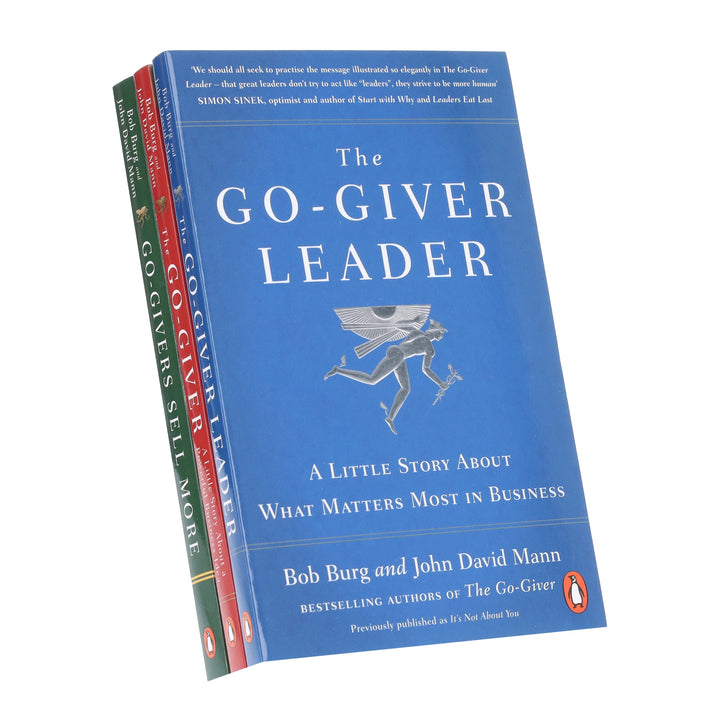 The Go-Giver Series by Bob Burg & John David Mann 3 Books Collection Set - Non Fiction - Paperback