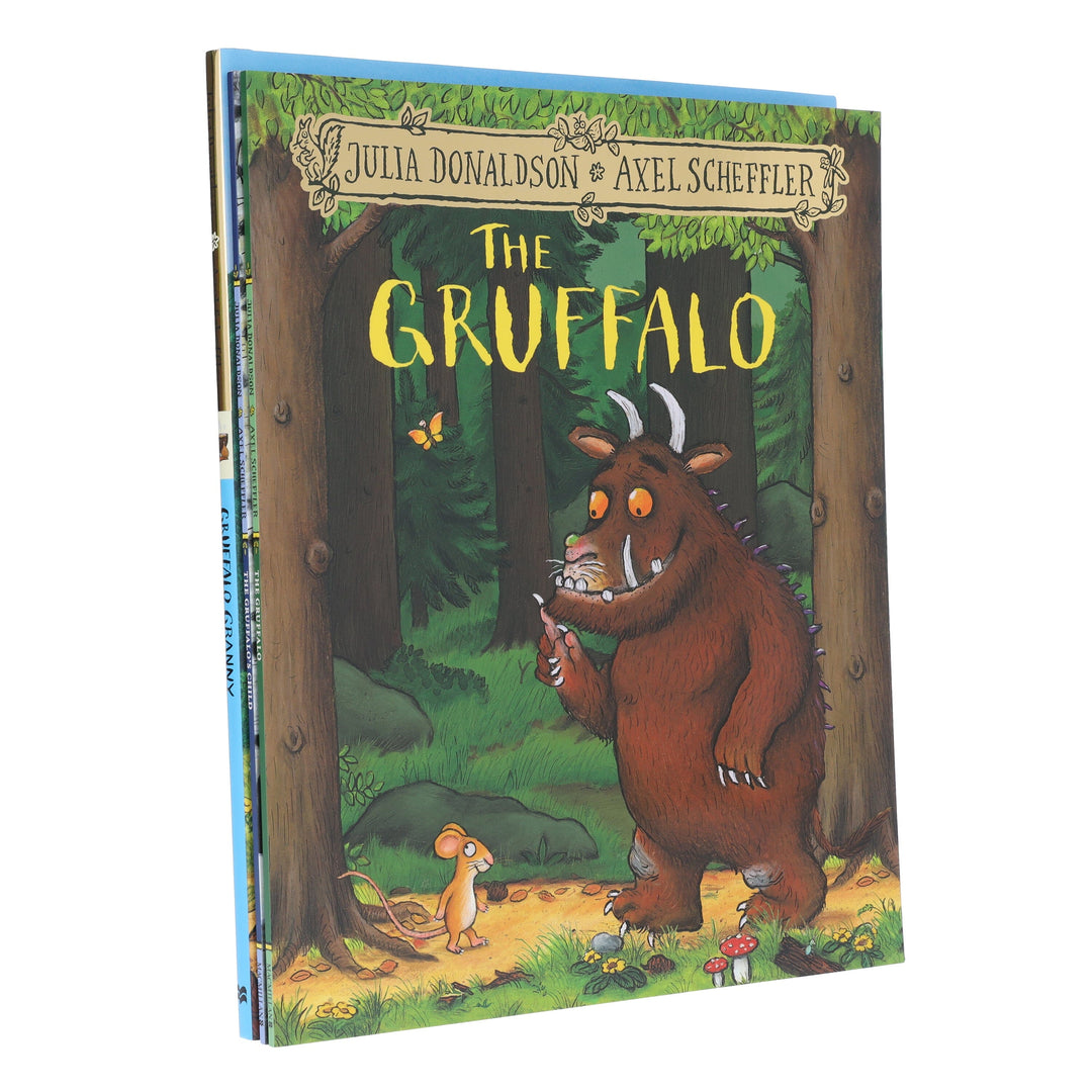 The Gruffalo Series by Julia Donaldson Illustrated 3 Picture Books Collection Set - Ages 3+ - Paperback/Hardback