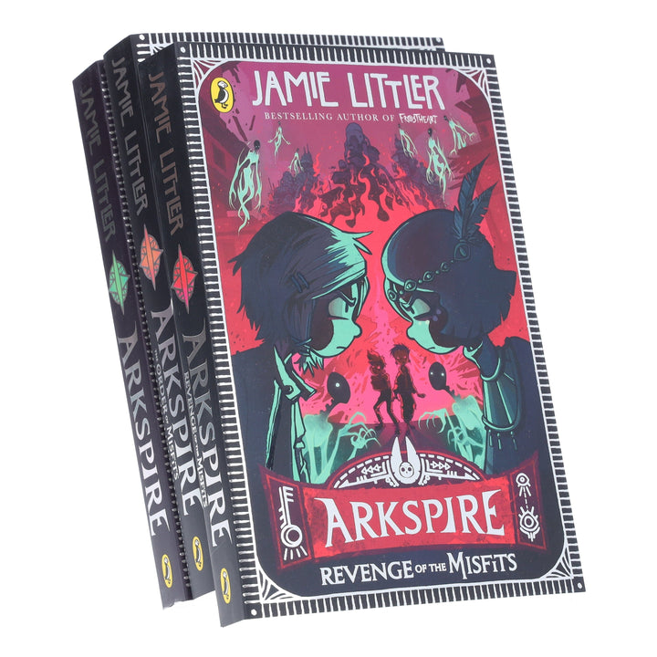 Arkspire Series by Jamie Littler: An Epic Illustrated Adventure 3 Books Collection Set - Ages 8-13 - Paperback