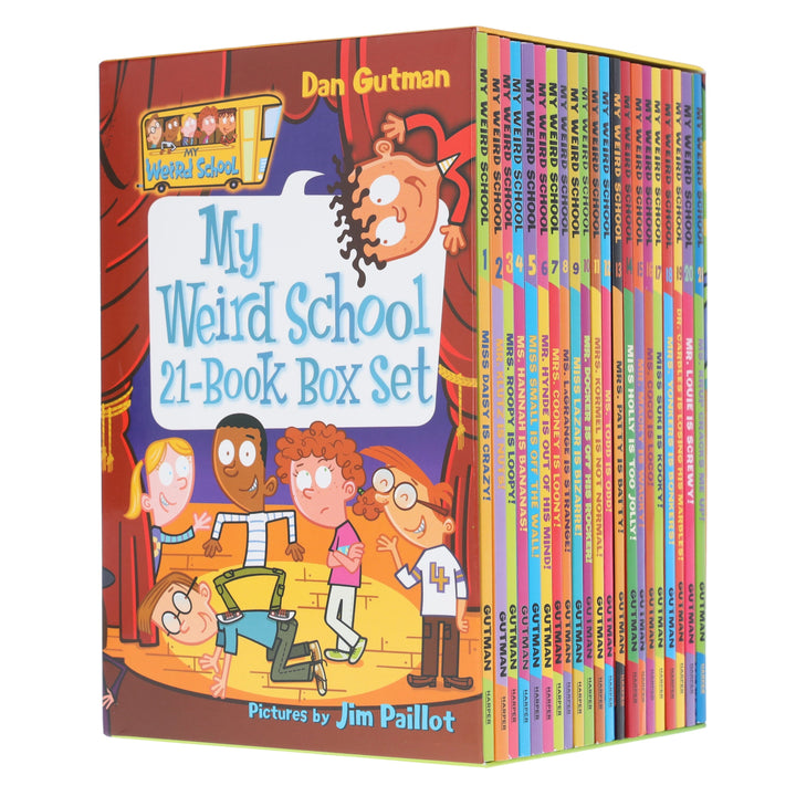 My Weird School 21 Books Box Set By Dan Gutman - Ages 6-10 - Paperback