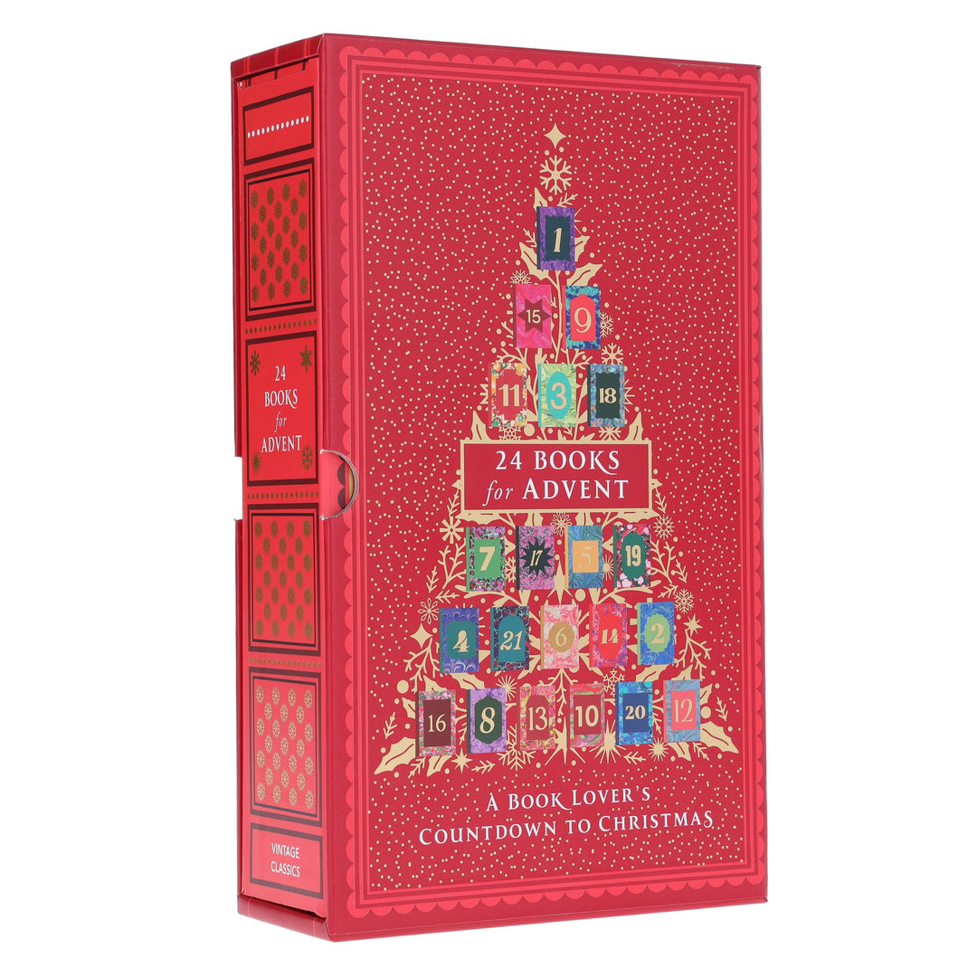 Twenty-Four Books for Advent: A Book Lover's Countdown to Christmas by Advent Authors (Vintage Classics) - Fiction - Hardback