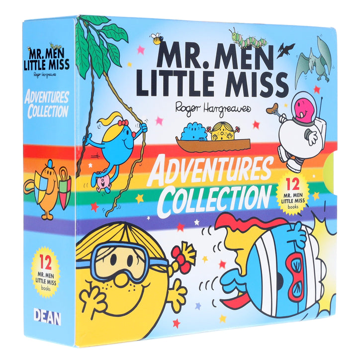 Mr. Men & Little Miss Adventures by Roger Hargreaves 12 Books Collection Box Set - Ages 3+ - Paperback