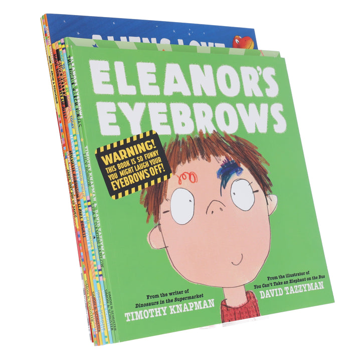 Humorous Children's Picture Books Collection Illustrated 10 Books Set - Ages 3+ - Paperback