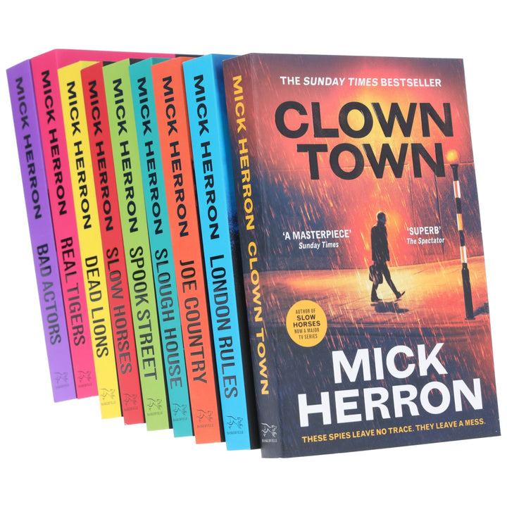 Slough House Series: Book 1-9 by Mick Herron Complete Collection 9 Books Set - Fiction - Paperback