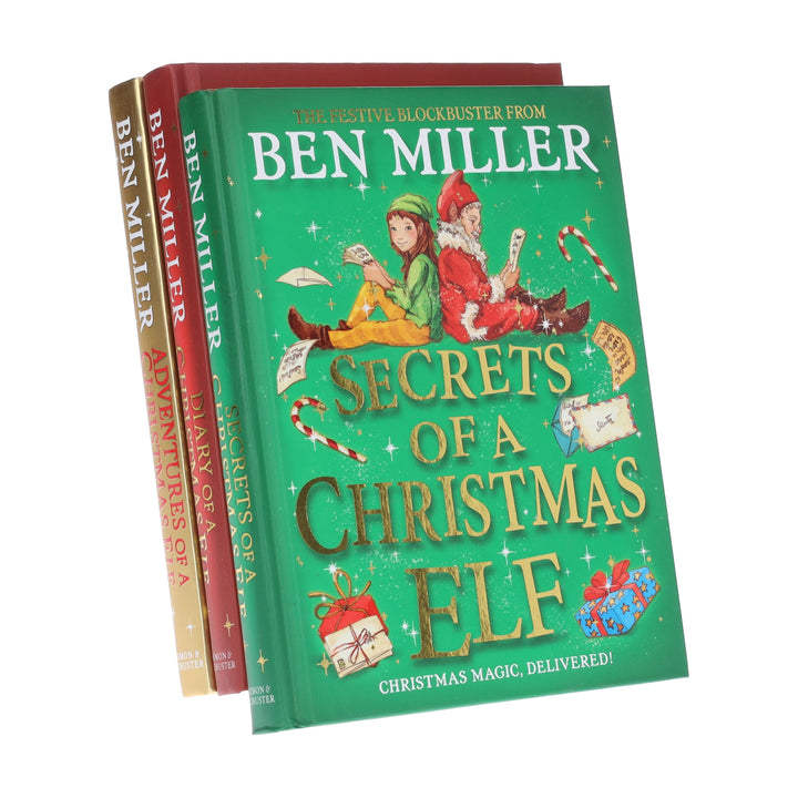 Christmas Elf Chronicles Series by Ben Miller 3 Books Collection Set - Ages 7+ - Hardback