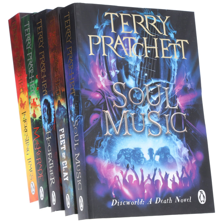 Discworld (Book 16-20) by Terry Pratchett 5 Books Collection Set - Fiction - Paperback
