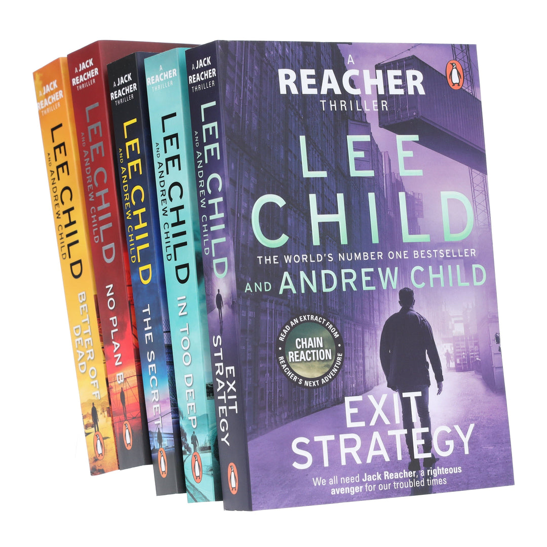 Jack Reacher Series (Books 26-30) by Lee & Andrew Child 5 Books Collection Set - Fiction - Paperback