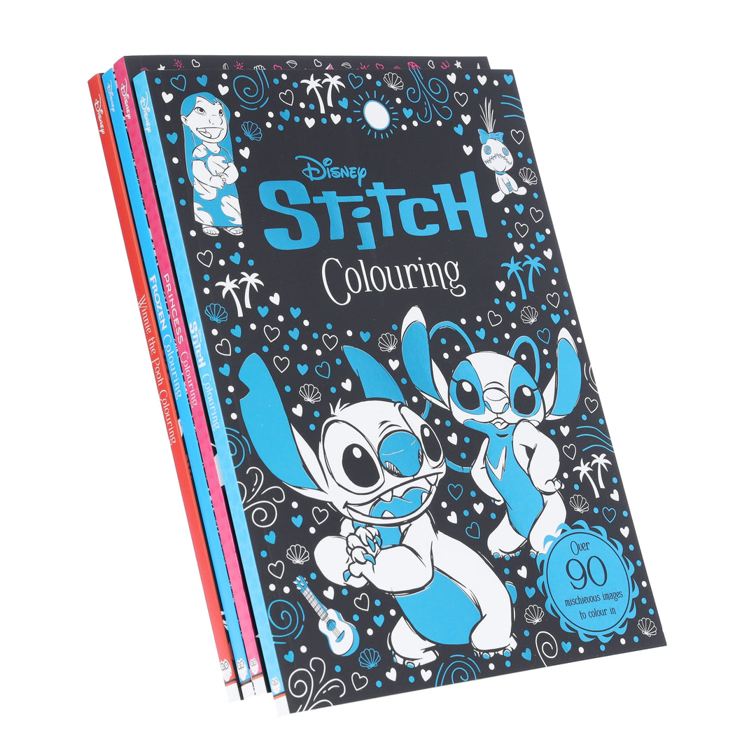Disney Colouring Collection by Walt Disney 4 Books Set - Ages 5+ - Paperback