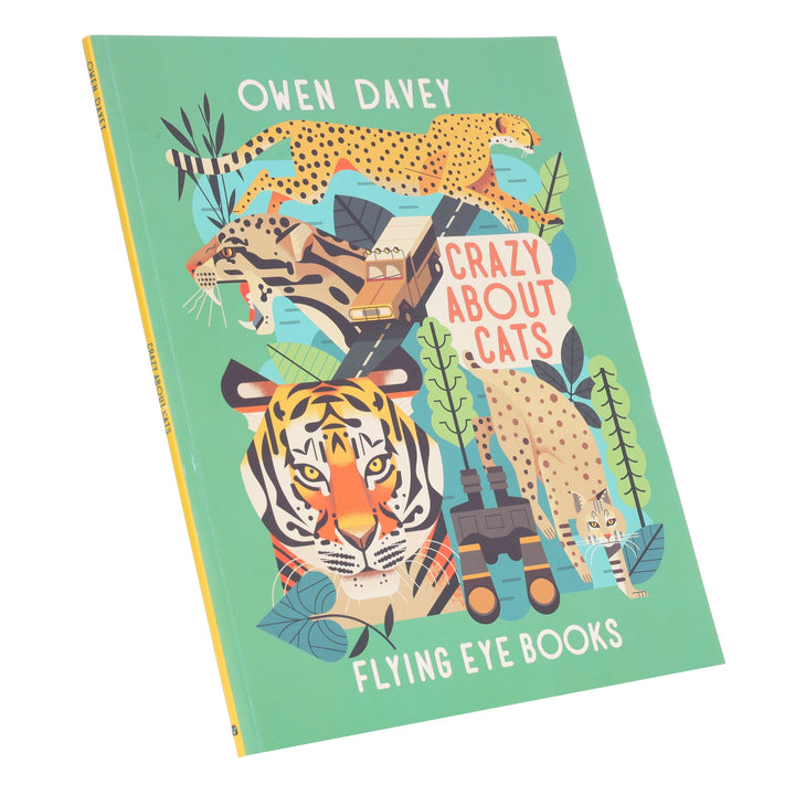 Crazy About Cats by Owen Davey (About Animals Series) - Ages 7+ - Paperback