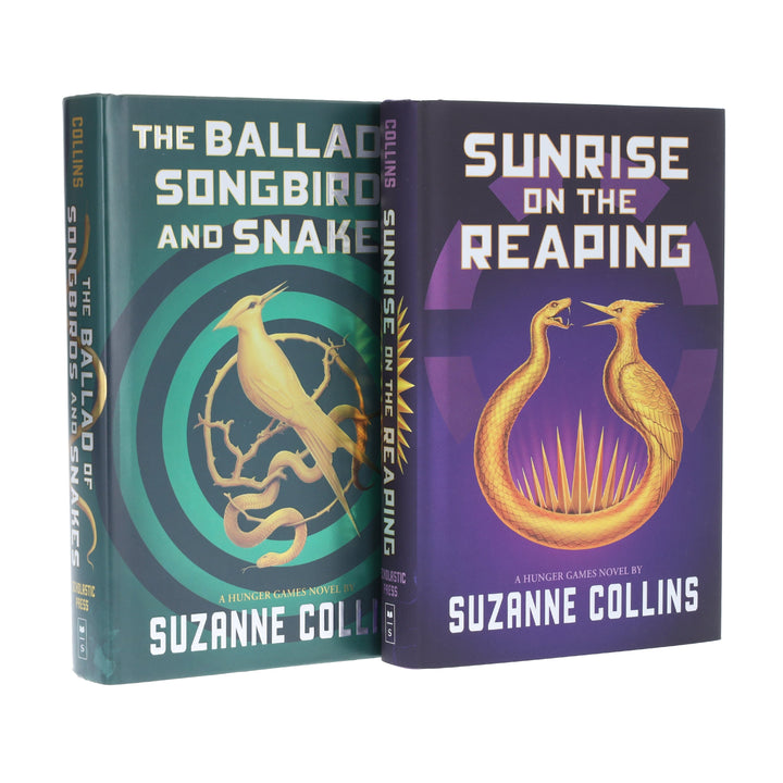 The Ballad of Songbirds and Snakes & Sunrise On The Reaping By Suzanne Collins 2 Books Collection Set (A Hunger Games Novels) - Ages 13+ - Hardback