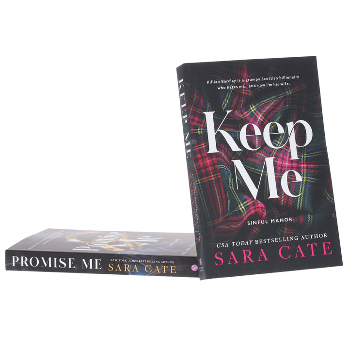 Sinful Manor Series by Sara Cate 2 Books Collection Set - Fiction - Paperback