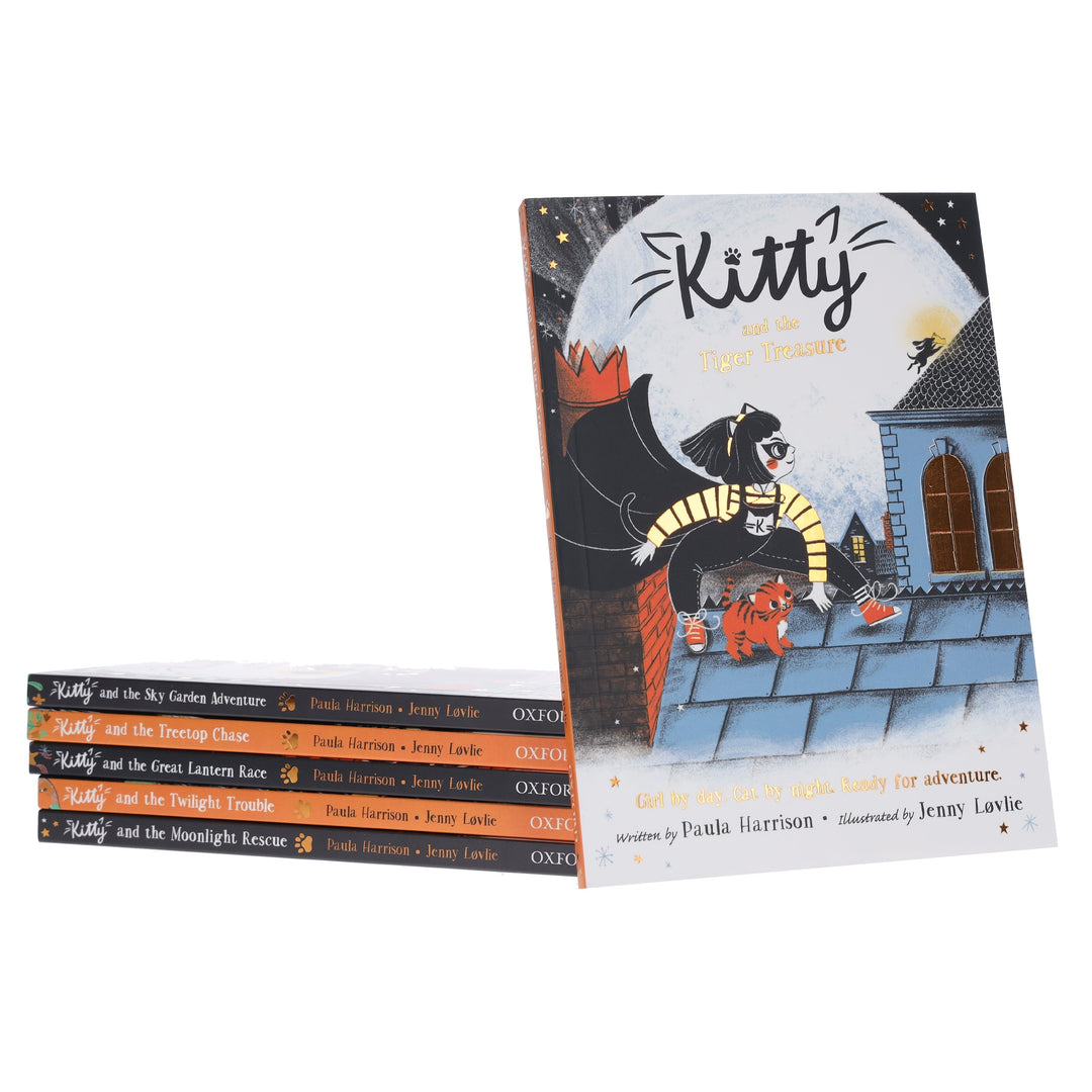 Kitty's Superhero Adventures by Paula Harrison 6 Books Collection - Ages 5+ - Paperback