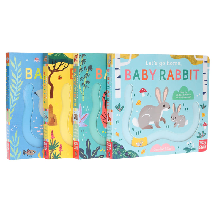 Let's Go Home Series By Carolina Buzio 4 Books Collection Set - Ages 2-5 - Board Book