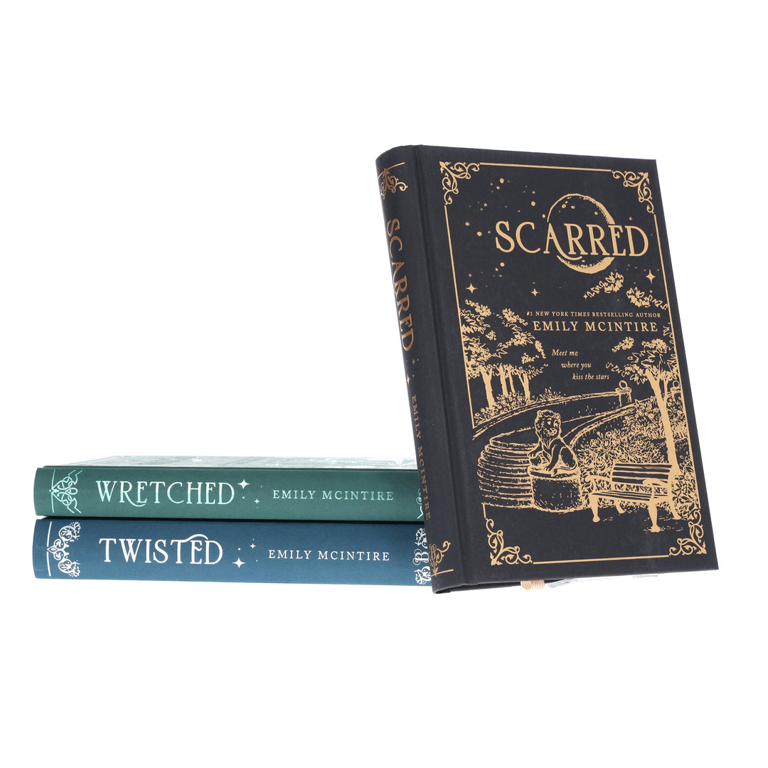 Never After Series by Emily McIntire 3 Books Collector's Edition Set (Sprayed Edges) - Fiction - Hardback