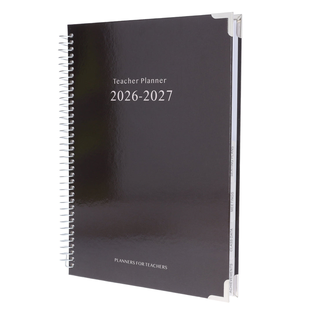 Teacher Planner 2026-2027 - Cocoa Edition - Spiral Bound Hardback
