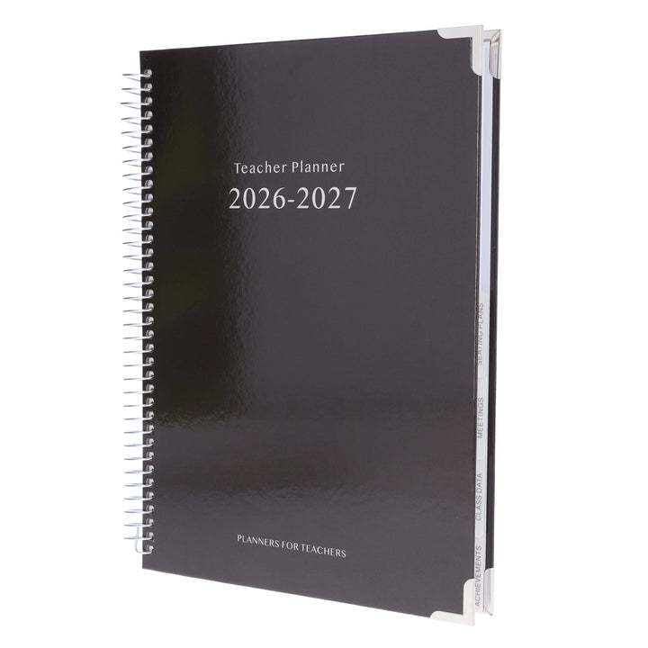 Teacher Planner 2026-2027 - Cocoa Edition - Spiral Bound Hardback