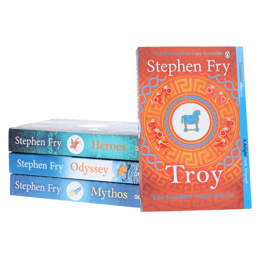 Greek Myths Series By Stephen Fry 4 Books Collection Set - Fiction - Paperback