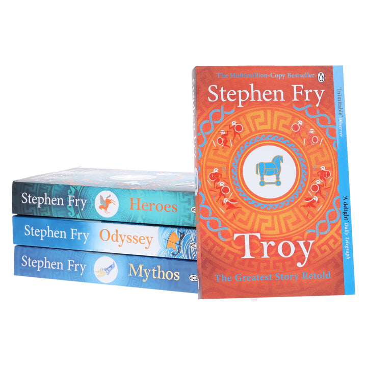 Greek Myths Series By Stephen Fry 4 Books Collection Set - Fiction - Paperback