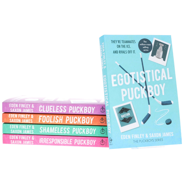 The Puckboys Series (Book 1-5) by Saxon James & Eden Finley 5 Books Collection Set - Fiction - Paperback