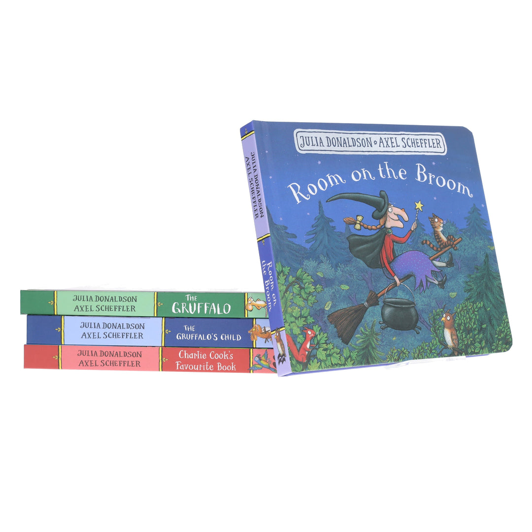 Julia Donaldson Collection Illustrated 4 Books Set - Ages 2+ - Board book