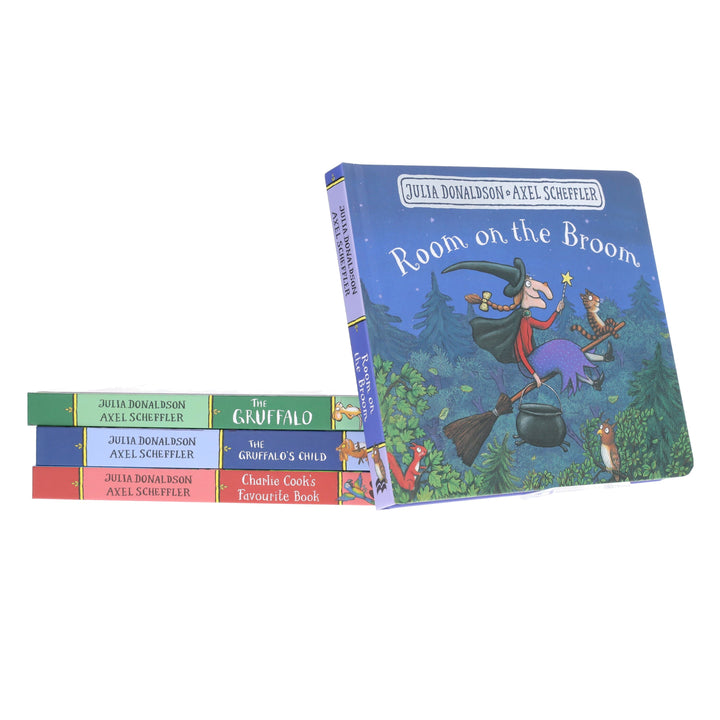 Julia Donaldson Collection Illustrated 4 Books Set - Ages 2+ - Board book
