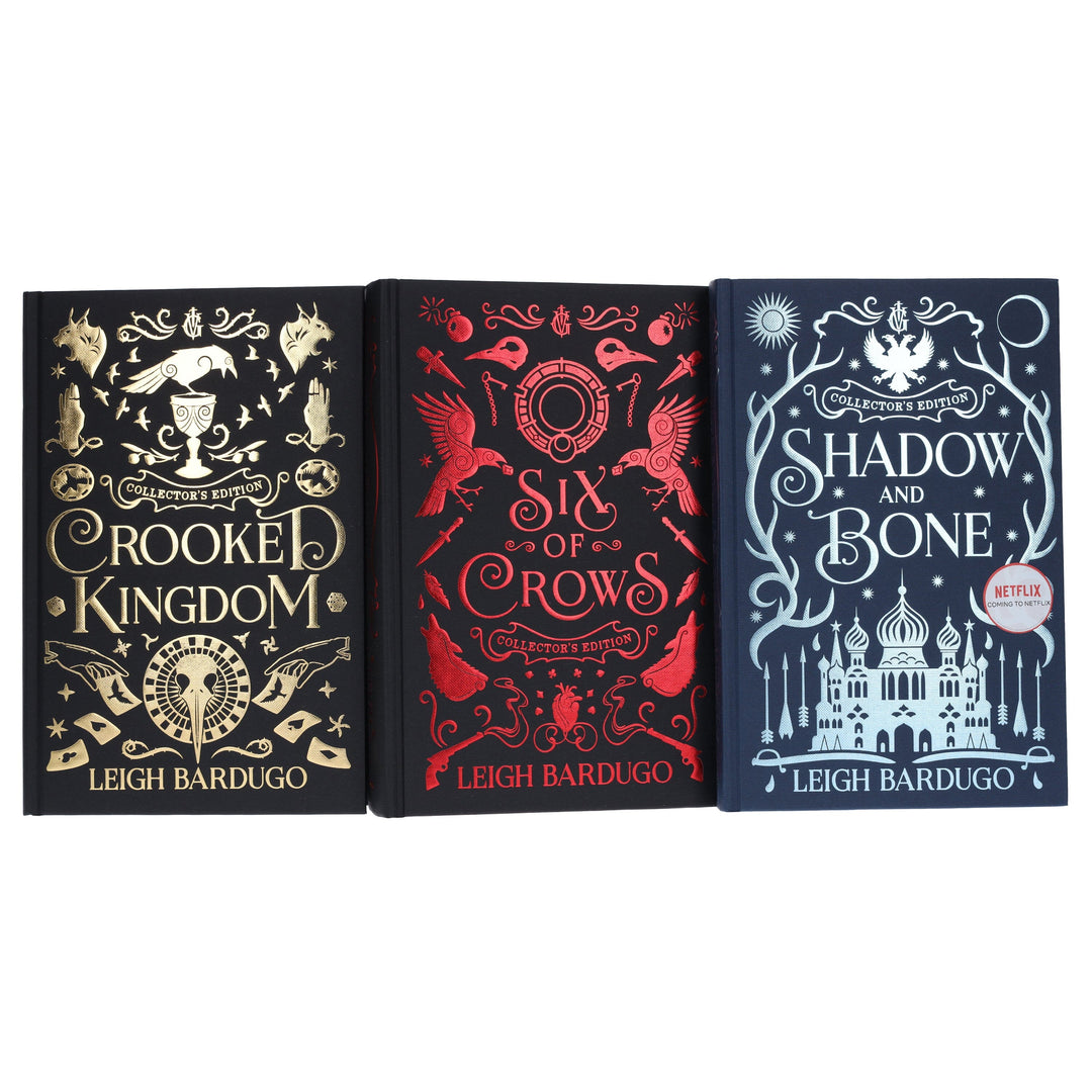 Grishaverse Shadow and Bone & Six of Crows Duology Collector's Edition 3 Books Collection Set by Leigh Bardugo - Age 13+ - Hardback