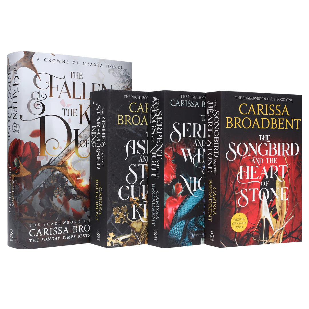 Crowns of Nyaxia Series By Carissa Broadbent 4 Books Collection Set - Fiction - Paperback/Hardback