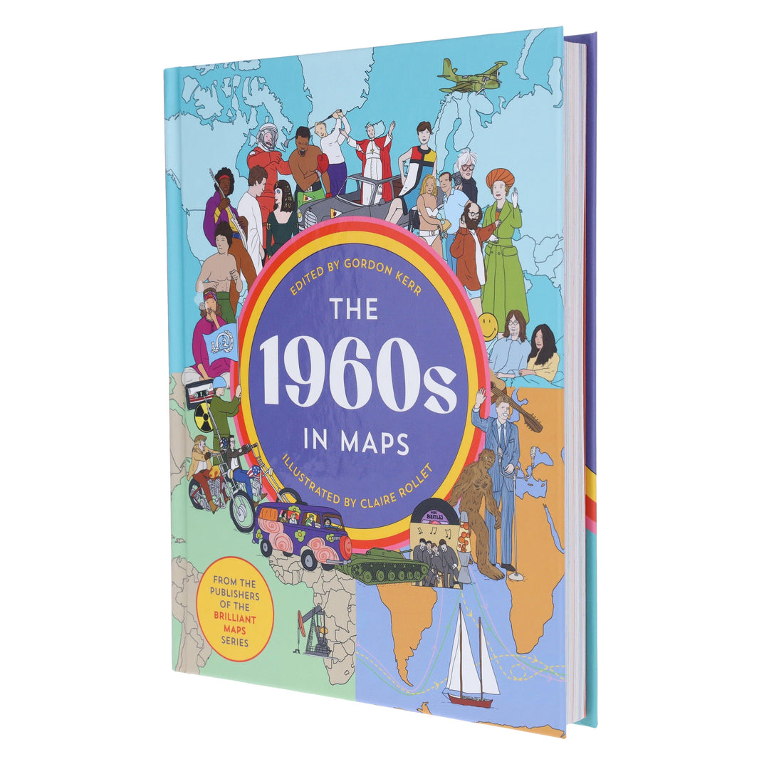 The 1960s in Maps by Gordon Kerr - Non Fiction - Hardback