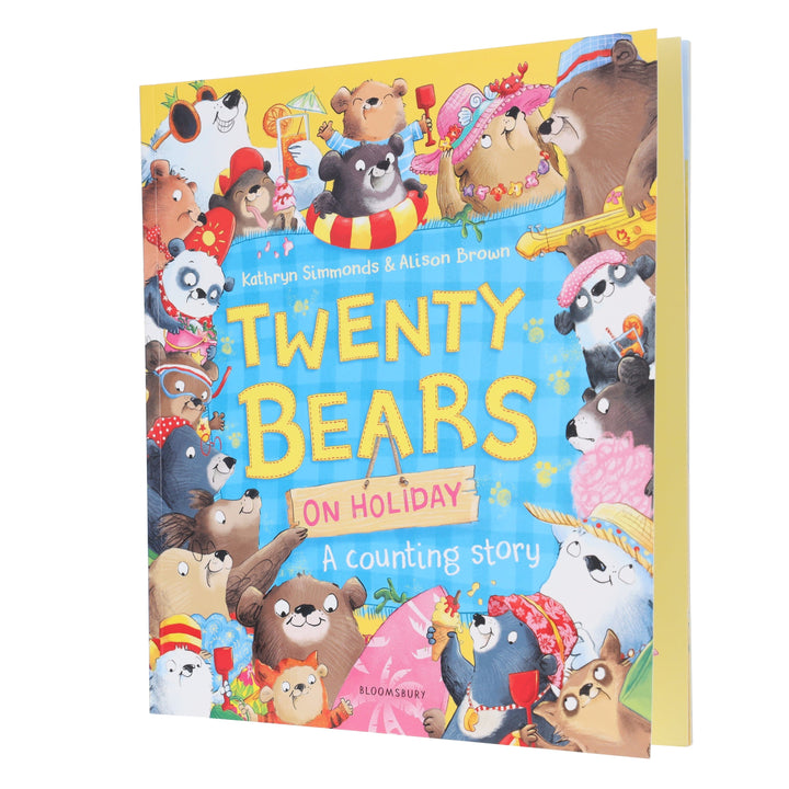 Twenty Bears On Holiday: A Counting Story by Kathryn Simmonds - Ages 0-5 - Paperback