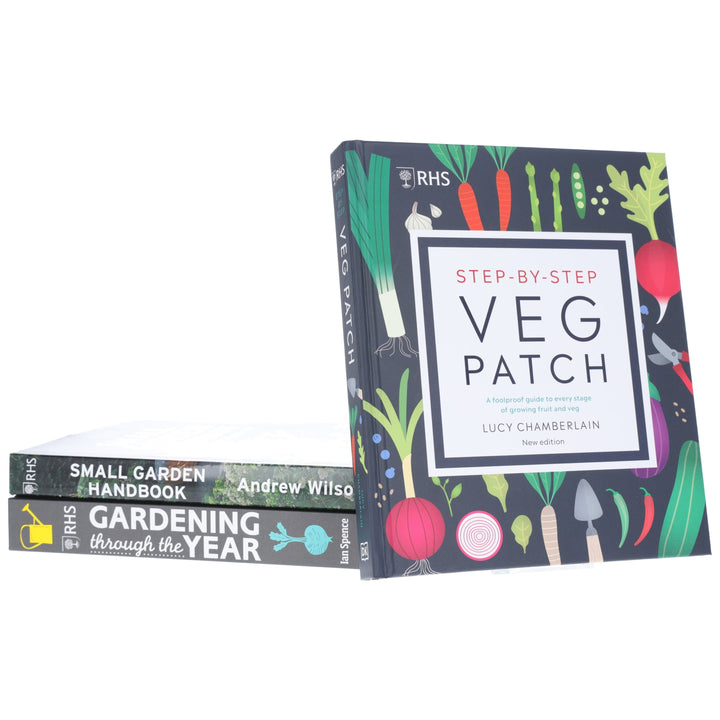 RHS Gardening Through the Year Collection 3 Books Set - Non Fiction - Hardback