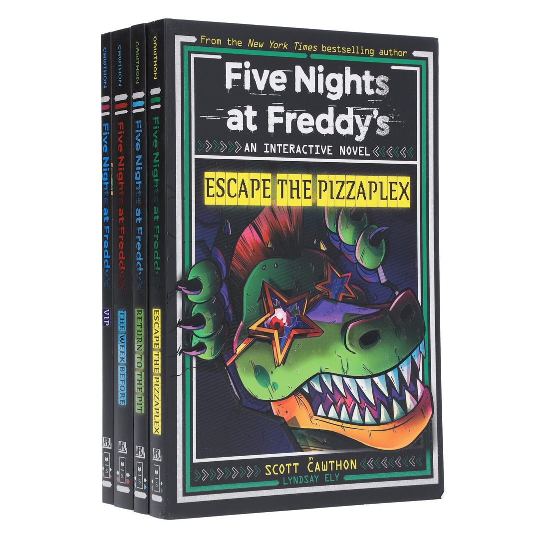 Five Nights at Freddy's: Interactive 4 Novels Box Set by Scott Cawthon - Ages 12+ - Paperback
