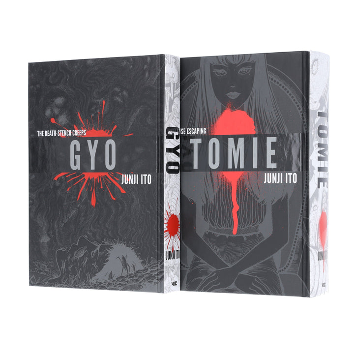 Junji Ito Collection (Gyo & Tomie) 2 Books Deluxe Edition Set - Manga - Hardback