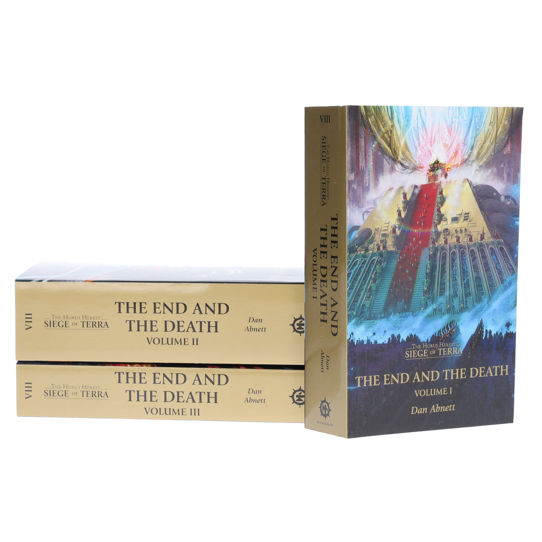The Horus Heresy: Siege of Terra (Vol 1-3) by Dan Abnett 3 Books Collection Set - Fiction - Paperback