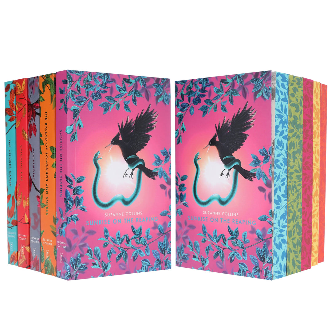 The Deluxe Hunger Games Collection by Suzanne Collins 5 Books Box Set - Ages 13+ - Paperback (Patterned Edge)