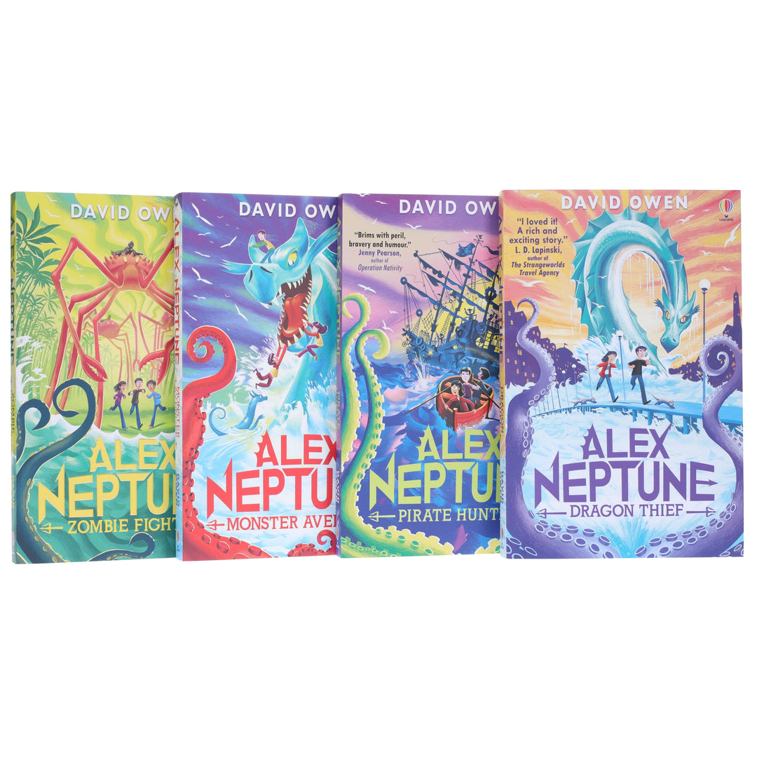 Alex Neptune Series By David Owen 4 Books Collection Set - Ages 9-12 - Paperback
