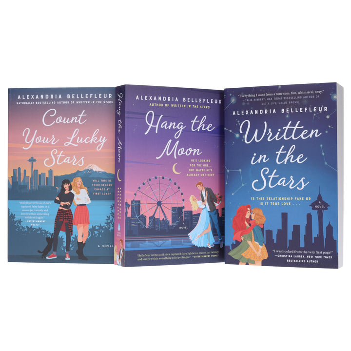 Written in the Stars Book Series by Alexandria Bellefleur 3 Books Collection Set - Fiction - Paperback