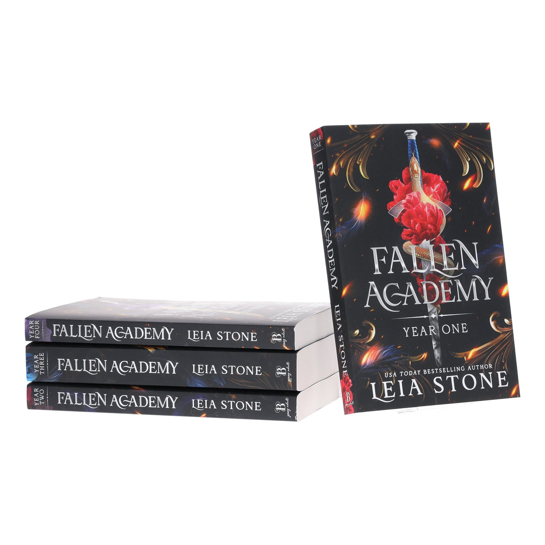 Fallen Academy Series by Leia Stone 4 Books Collection Set - Fiction - Paperback