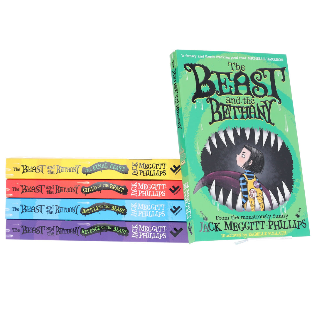 The Beast and the Bethany Series By Jack Meggitt-Phillips Illustrated 5 Books Collection Set - Ages 8+ - Paperback